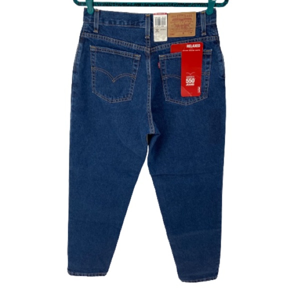 DEADSTOCK Vintage Y2K Levi’s 550 High Rise Mom Jeans Size 12 *READ*